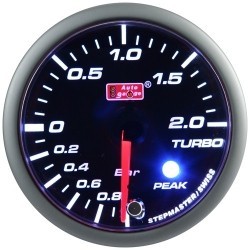Wskaźnik Ciśnienia doładowania SM peak BOOST Auto Gauge