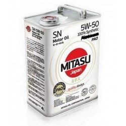 MITASU PAO SN 5W-50 100% SYNTHETIC 4L