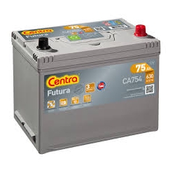 Akumulator Centra Futura CA754 75Ah/630A +P  270X173X222 JAPONIA/KOREA