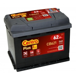 Akumulator Centra PLUS CB621 62AH/540AH +L  242X175X190