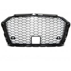 GRILL AUDI A3 (8V) 17- RS3 STYLE GLOSSY BLACK