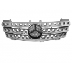 GRILL MERCEDES W164 05-08 SILVER CHROME
