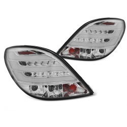 LAMPY TYŁ PEUGEOT 207 3D/5D 05.06-06.09 CHROME LED BAR