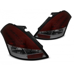 LAMPY TYŁ SUZUKI SWIFT V 10-17 RED SMOKE LED BAR