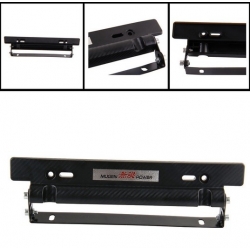 Relokator mocowanie tablicy rejestracyjnej Mugen style Carbon Relocation kit license plate