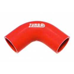 Kolanko 90st TurboWorks Red 67mm