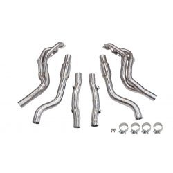 Kolektor wydechowy MERCEDES-BENZ AMG C63 W204 M156 4-2-1 Longtube