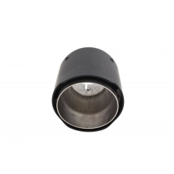 Końcówka tłumika 101mm wejście 76mm Carbon Mat
