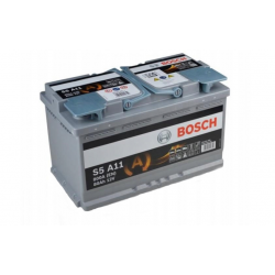 AKUMULATOR Bosch S5A 80ah 800A P+