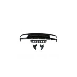 Tylny dyfuzor Gloss Black  MERCEDES C-Class (C205) Coupe (A205) Cabrio