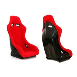 Fotel sportowy GTR Plus Welur Red