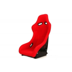 Fotel sportowy GTR Plus Welur Red