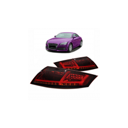 Zestaw Lamp Tylnych Dynamic LED Red Smoke  AUDI TT (8J) Coupe Roadster 2007-2013