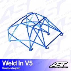 Klatka bezpieczeństwa HYUNDAI I30 (PDE/PDEN) 5-drzwiowa Fastback spawana w V5