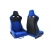 Fotel sportowy Monza Furio Blue