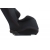 Fotel sportowy R-LOOK Welur Black