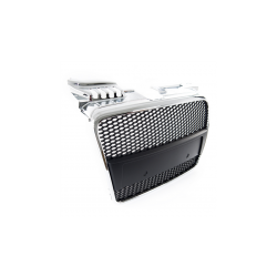 Grill sportowy Chrome & Black W/O PDC  AUDI A4 B7 (8E) Sedan Avant 2004-2008