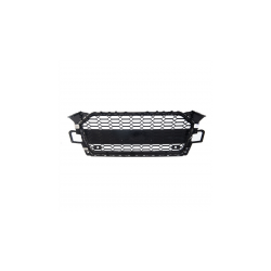 Grill sportowy Silver & Gloss Black  AUDI A5 (F5) Coupe Sportback Cabrio Facelift 2019-2023