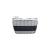 Grill sportowy Chrome & Black W/O PDC  AUDI A4 B7 (8E) Sedan Avant 2004-2008