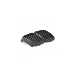 Grill sportowy pojedyncze żeberka Matt Black  BMW 3 (E30) Sedan Touring Cabrio 1987-1994