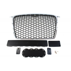 Grill Audi A3 8P RS-Style Chrome-Black 05-09