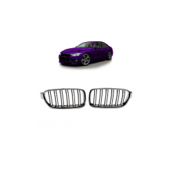 Grill sportowy podwójne żeberka Chrome & Black  BMW 3 (F30) Sedan (F31) Touring 2011-2019