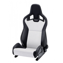 Fotel RECARO Sportster CS SAB z podgrzewaniem Artificial leather black / Dinamica silver
