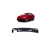 Tylny dyfuzor Matt Black  BMW 1 (E82) Coupe (E88) Cabrio 2007-2013