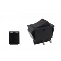 Włącznik rocker led 4 PIN Red