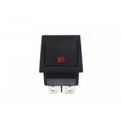 Włącznik rocker led 4 PIN Red