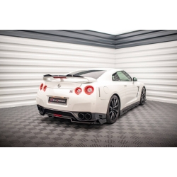 Splitter Tylny Środkowy + Flaps Nissan GTR R35 Facelift