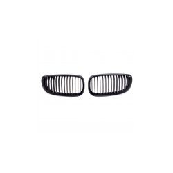 Grill sportowy pojedyncze żeberka Matt Black  BMW 3 (E92) Coupe (E93) Cabrio przed liftem 2005-2010