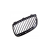 Grill sportowy pojedyncze żeberka Matt Black  BMW 3 (E92) Coupe (E93) Cabrio przed liftem 2005-2010
