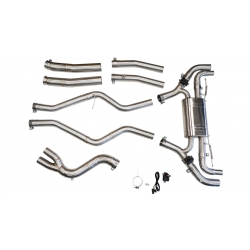Układ wydechowy CatBack BMW M340i G20 M440i G22  B58 Aktywny