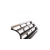 Grill sportowy Chrome & Black  MERCEDES C-Class (W203) Sedan (S203) T-Model 2000-2007