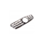 Grill sportowy Chrome & Black  MERCEDES C-Class (W203) Sedan (S203) T-Model 2000-2007