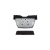 Grill sportowy Chrome & Black  AUDI TT (8J) Coupe Roadster 2006-2014