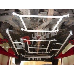 Rozpórka Mitsubishi FTO UltraRacing 2x 4-punktowa boczna Floor Bars