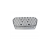 Grill sportowy Silver & Gloss Black  AUDI A6 C7 (4G) Sedan Avant Facelift 2015-2018