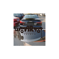 Lotka Lip Spoiler Gloss Black  AUDI A4 B9 (8W) Sedan 2019-obecnie