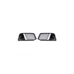 Ramki do halogenów Silver  AUDI Q5 (FY) przed liftem 2018-2021