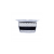 Grill sportowy Silver & Gloss Black  AUDI A3 (8P) Sportback Hatchback przed liftem 2005-2008