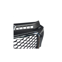Grill sportowy Chrome & Black z PDC  AUDI A3 (8P) Sportback Hatchback Cabrio Facelift 2008-2012