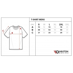 Męski t-shirt czarny z czerwonym logo