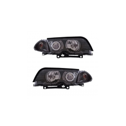 Zestaw Lamp Halogenowych Black CCFL  BMW 3 (E46) Sedan Touring przed liftem 1998-2001
