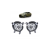 Zestaw lamp przeciwmgielnych BMW 3 (F30) Sedan 2 (F46) Gran Tourer 4 (F33) Cabrio 1 (F20) Hatchback 3 (F31) Touring 2 (F23) Cabrio 4 (F32) Coupe 2 (F4