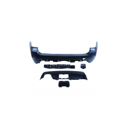 Tylny zderzak sport zestaw z dyfuzorem TOWBAR  BMW 5 (E61) Touring 2003-2010