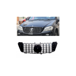 Grill sportowy GT Chrome & Black  MERCEDES M-Class (W164) przed liftem 2005-2008