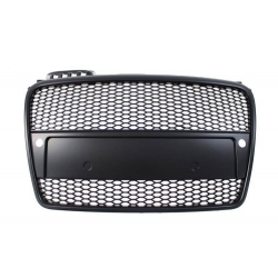 Grill Audi A4 B7 RS-Style Black 05-08 PDC