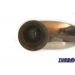 Tłumik Środkowy Tylny 63,5mm TurboWorks LT 409SS 355mm